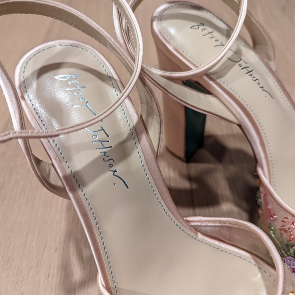 Betsey Johnson Women's Embellished Platform Heels - Picture 13 of 15